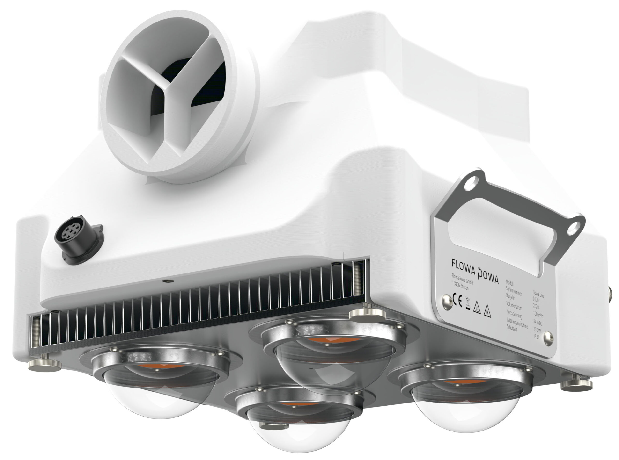 FlowaPowa FlowaOne cannabis grow light made in Germany with FlowaPowa PowaOne power supply